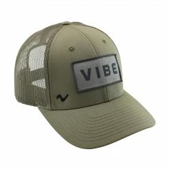 Richardson Olive Hat With Vibe Patch Hats