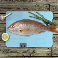 Toadfish Stowaway Folding Cutting Board W/Built-in Knife
