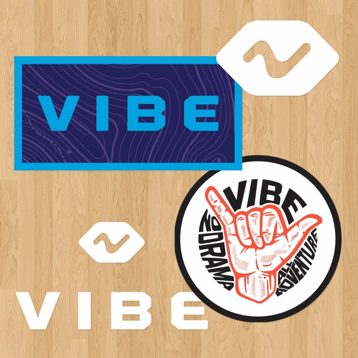 Stickers Vibe Sticker 4 Pack 3 Stickers Vibe Sticker 4 Pack