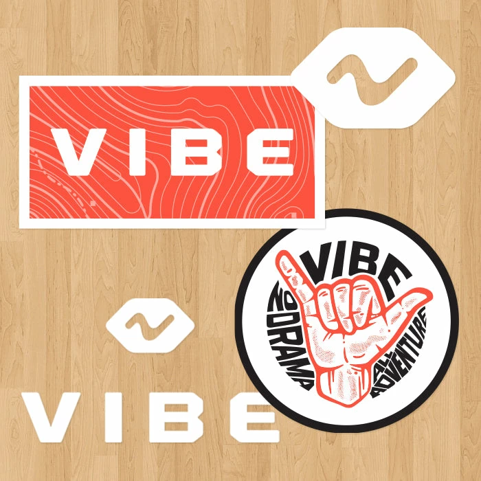 Stickers Vibe Sticker 4 Pack 5 Stickers Vibe Sticker 4 Pack
