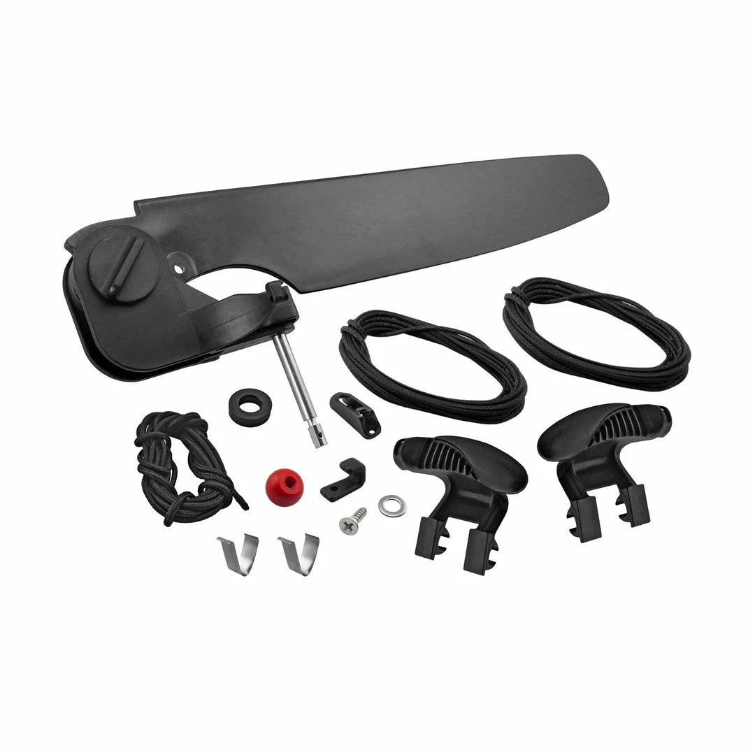 Vibe Yellowfin 120 Rudder Kit Rudder + Foot Braces 3 Vibe Yellowfin 120 Rudder Kit Rudder + Foot Braces