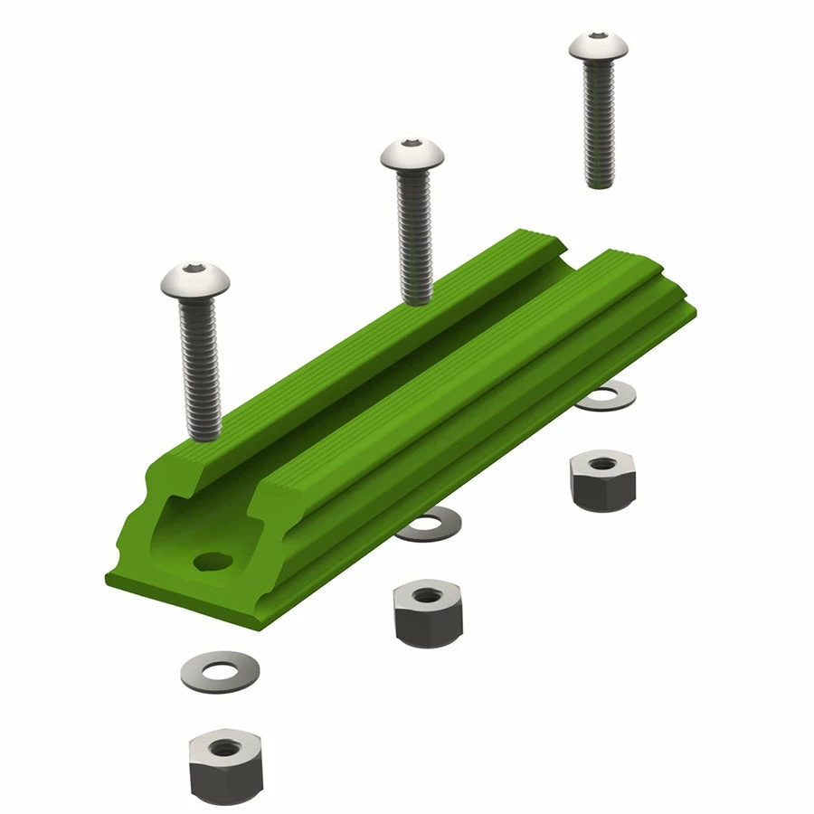 Gear Tracks + Mounts YakAttack GTSL90 GearTrac 4'' 4 Gear Tracks + Mounts YakAttack GTSL90 GearTrac 4''